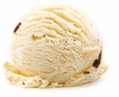 Baileys gelato scoop