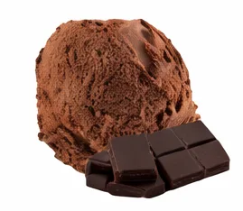 Dark Chocolate gelato scoop