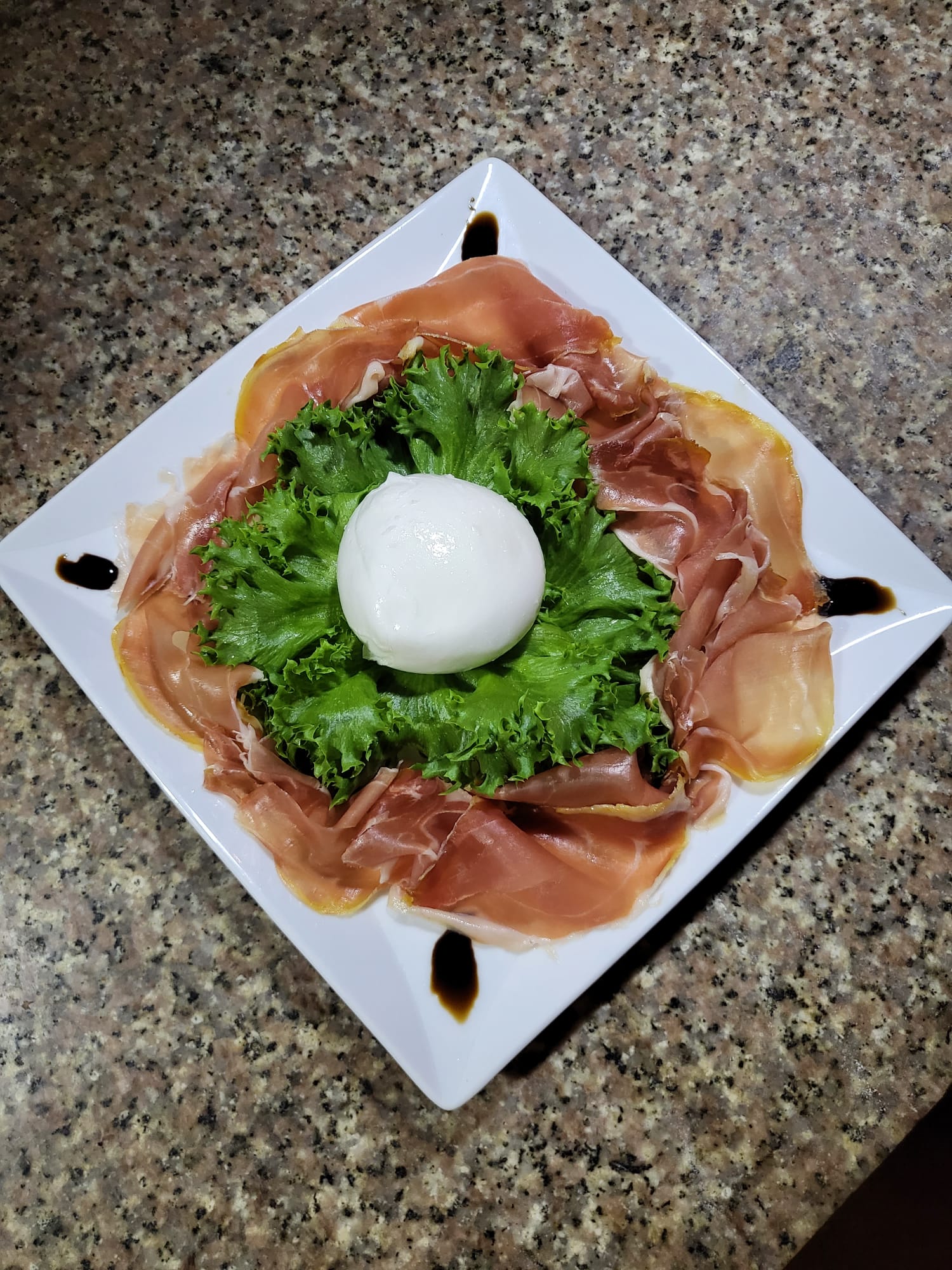Bufala Mozzarella with Parma Ham