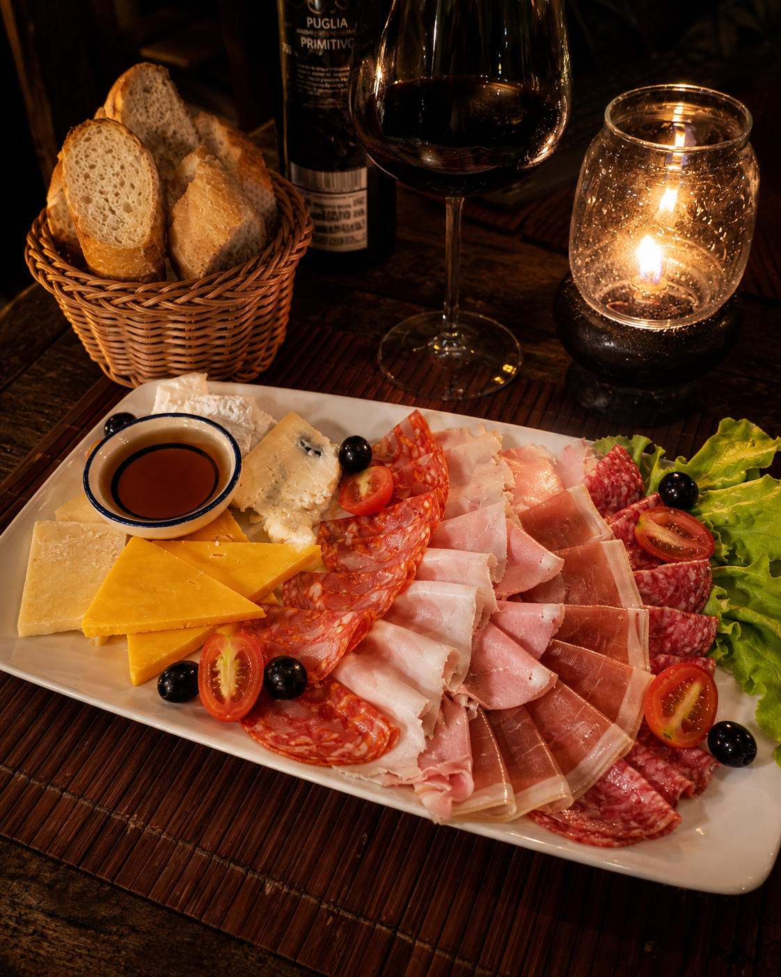 Cheese & Meat Platter
